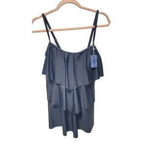 Women’s Swimwear Top XL Black Swimming Top Brand New